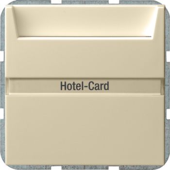 Gira 014001,Hotel-Card Wechsler (bel.) BSF System 55 Cremeweiß