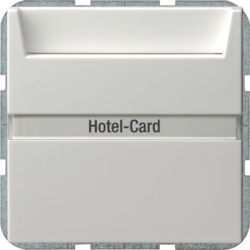 Gira 014003,Hotel-Card Wechsler (bel.) BSF System 55 Reinweiß