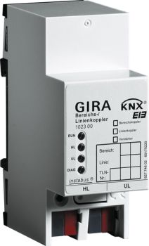 Gira 102300,Bereichs-/Linienkoppler Linienverstärker KNX REG