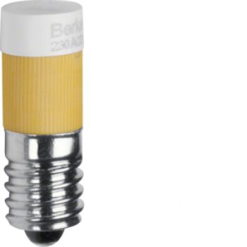 Berker 167802, LED-Leuchtmittel E10 gelb