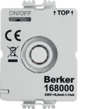 Berker 168000, LED-Modul Drehschalter,230V,mit N-Leiter