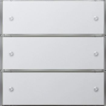 Gira 2023112,Tastsens.3 Basis 3f KNX Flächenschalter Reinweiß