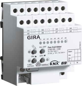 Gira 216300,Fan Coil Aktor KNX REG