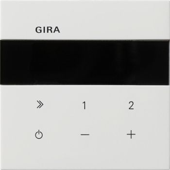 Gira 2320112 UP-Radio IP Flächenschalter Reinweiß