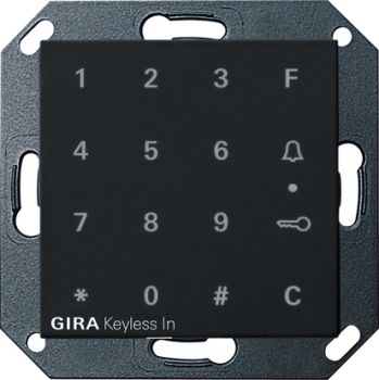 Gira 2605005,Gira Keyless In Codetastatur System 55 Schwarz m