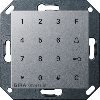 Gira 260526,Gira Keyless In Codetastatur System 55 F Alu