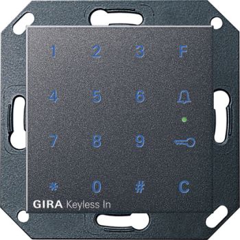 Gira 260528,Gira Keyless In Codetastatur System 55 Anthrazit