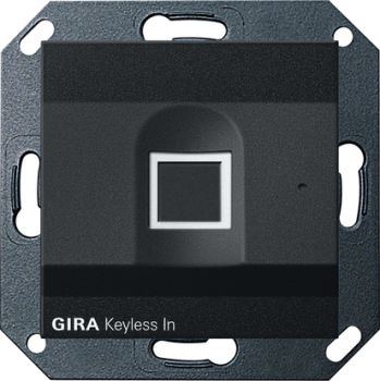 Gira 2617005,Gira Keyless In Fingerprint-Leseeinheit System 55 Schwarz m