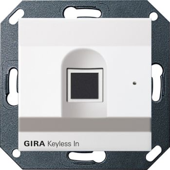 Gira 261703,Gira Keyless In Fingerprint-Leseeinheit System 55 Reinweiß