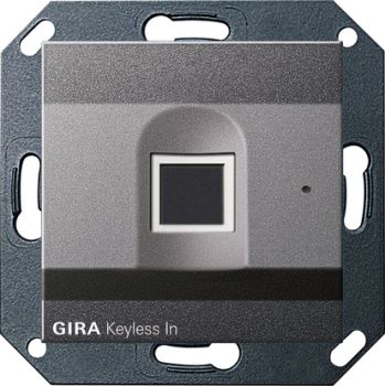 Gira 261728,Gira Keyless In Fingerprint-Leseeinheit System 55 Anthrazit