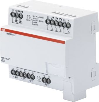 ABB FCC/S1.1.1.1, FCC/S1.1.1.1 Fan Coil Controller, 2 x PWM, 3-stufig, REG (2CDG110210R0011)