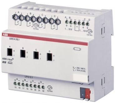 ABB LR/S4.16.1, LR/S4.16.1 Lichtregler, 4fach, 1-10 V, REG (2CDG110088R0011)