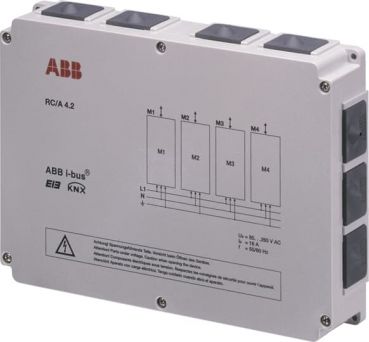 ABB RC/A4.2, RC/A4.2 Raum-Controller Grundgerät, 4 Module, AP (2CDG110104R0011)