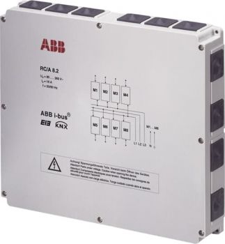 ABB RC/A8.2, RC/A8.2 Raum-Controller Grundgerät, 8 Module, AP (2CDG110106R0011)