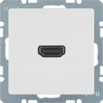 Berker 3315436089, HDMI Steckdose m 90° Stcka. Q.1/Q.3 pw