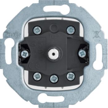 Berker 389303, Drehschalt, 2p Aus, 1930/Glas/R.classic