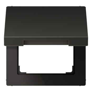 Jung AL2990KLAN, Klappdeckel mit Rückstellfeder, Aluminium lackiert, Serie LS, anthrazit (lackiertes Aluminium) Jung AL2990KLAN, Klappdeckel mit Rückstellfeder, Aluminium lackiert, Serie LS, anthrazit (lackiertes Aluminium)