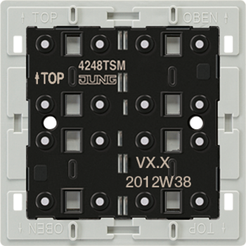 Jung 4248TSM, Tastsensor-Modul 24 V AC/DC, 20 mA 4fach, Mehrdraht, F40