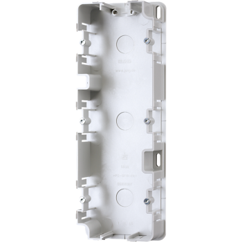 Jung 583A, Montagegehäuse für Aufputz-Kappen 3fach