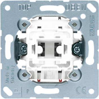 Jung 532U, Taster, 2-pol. Schließer, 10 A 250 V ~