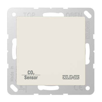 Jung CO2A2178, KNX CO2-Sensor, Duroplast, Serie AS, weiß