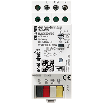 Jung FMUD5500REG, eNet Funk-Dimmaktor 1fach REG