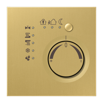 Jung ME2178C, KNX Stetigregler, Serie LS, Messing classic