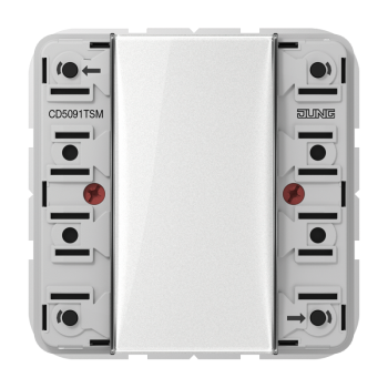 Jung CD5091TSM, KNX Tastsensor-Modul Universal Universal, 1fach, F50, Serie CD