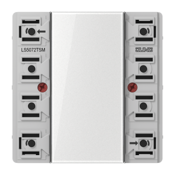 Jung LS5072TSM, KNX Tastsensor-Modul Standard Standard, 2fach, F50, Serie LS