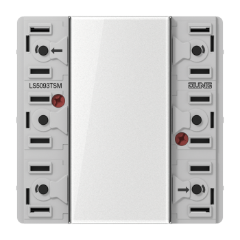 Jung LS5093TSM, KNX Tastsensor-Modul Universal Universal, 3fach, F50, Serie LS