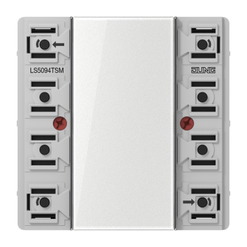 Jung LS5094TSM, KNX Tastsensor-Modul Universal Universal, 4fach, F50, Serie LS