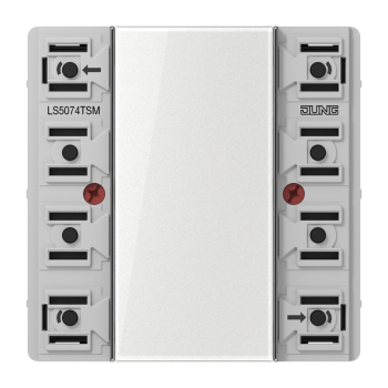 Jung LS5074TSM, KNX Tastsensor-Modul Standard Standard, 4fach, F50, Serie LS