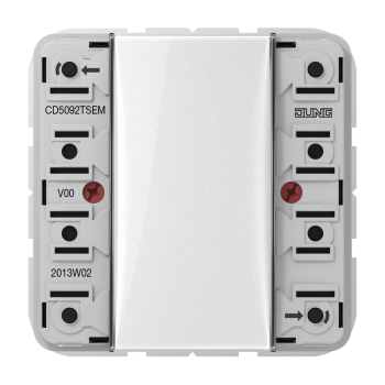 Jung CD5092TSEM, Tastsensor-Erweiterungsmodul 2fach Standard, F50, Serie CD