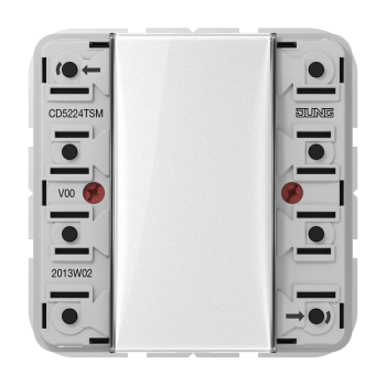 Jung CD5224TSM, Tastsensor-Modul 24 V AC/DC, 20 mA 2-kanalig, 4 Schaltpunkte, Serie CD