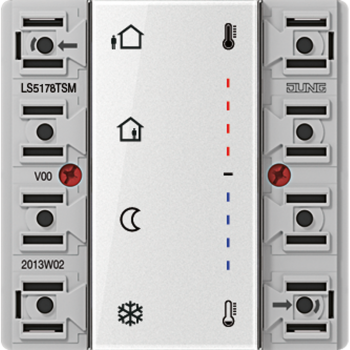 Jung LS5178TSM, KNX Stetigregler-Modul, 2fach, F50, Serie LS