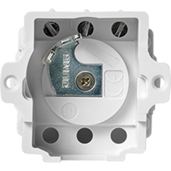 Jung 806.28GEINS, Schlüsselschalter Einsatz, Alu-Druckguss, Universal Aus-Wechselschalter, 2-pol., WG 800