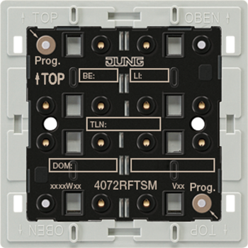 Jung 4072RFTSM, KNX RF Funk-Wandsender-Modul 2fach, F40