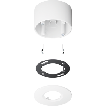 Jung PMM-AP-SET-WW, Aufputz-Set für KNX Präsenzmelder / Automatikschalter, alpinweiß