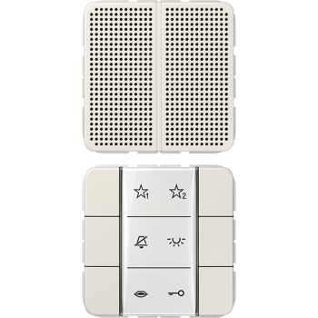 Jung SIAICD6W, Audio-Innenstation, Serie CD, weiß