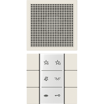 Jung SIAILS6W, Audio-Innenstation, Serie LS, weiß