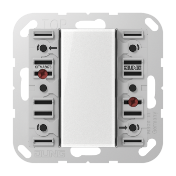 Jung SITMA5073, Siedle In-Home-Bus Tastmodul Standard 3fach, F50, Serie AS/A