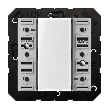 Jung A5073RFTSM, KNX RF Funk-Wandsender-Modul 3fach, F50, Serie AS/A