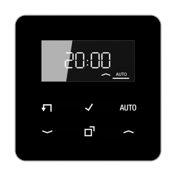 Jung CD1750DSW, LB-Management Timer-Display, Serie CD, schwarz