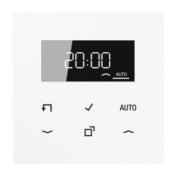 Jung LS1750DWW, LB-Management Timer-Display, Serie LS, alpinweiß