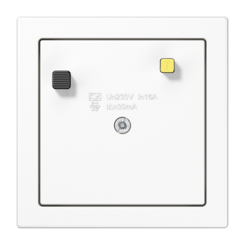 Jung LS5530FIBWW, FI-Schutzschalter (RCD) 30 mA, Serie LS, alpinweiß