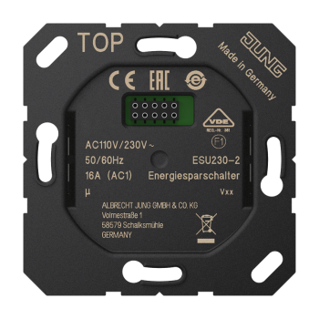 Jung ESU230-2, Energiesparschalter für Hotelcard-Schalter RFID
