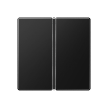 Jung A401TSASWM, Tastensatz 1fach, F40, Serie A, graphitschwarz matt Jung A401TSASWM, Tastensatz 1fach, F40, Serie A, graphitschwarz matt