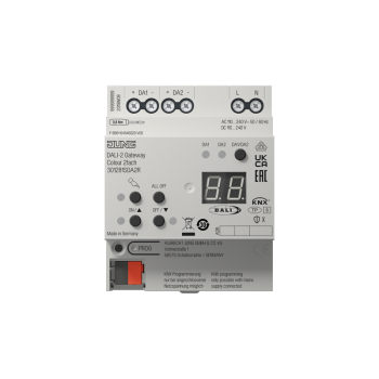 Jung 301281SDA2R,KNX DALI-2 Gateway Colour 2fach