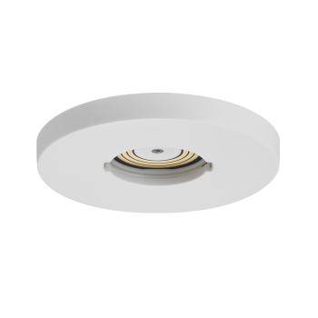 Jung PLRBMWW, Aufputz-Gehäuse, Durchmesser: 100 mm, Höhe 17,5 mm, alpinweiß