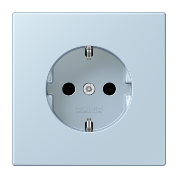 Jung LC1520KI208, SCHUKO Steckdose, 16 A 250 V ~, integrierter erhöhter Berührungsschutz, SAFETY+, Serie LS, outremerclair